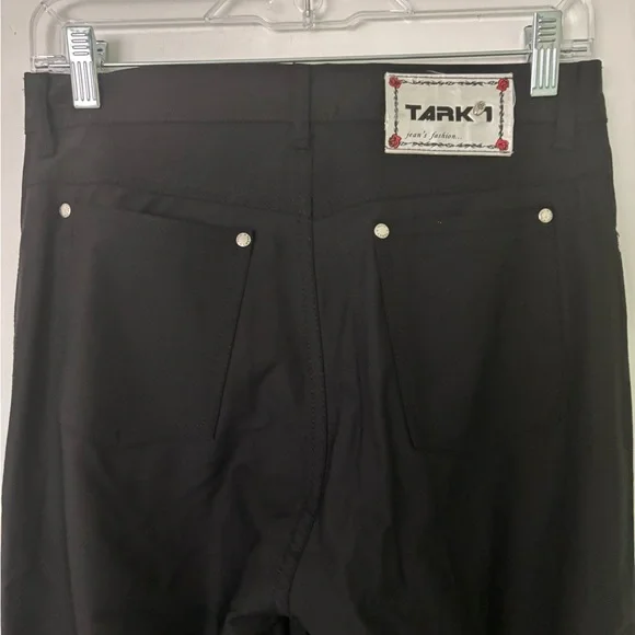 Black Pants with Logo Detail - Picture 3 of 3